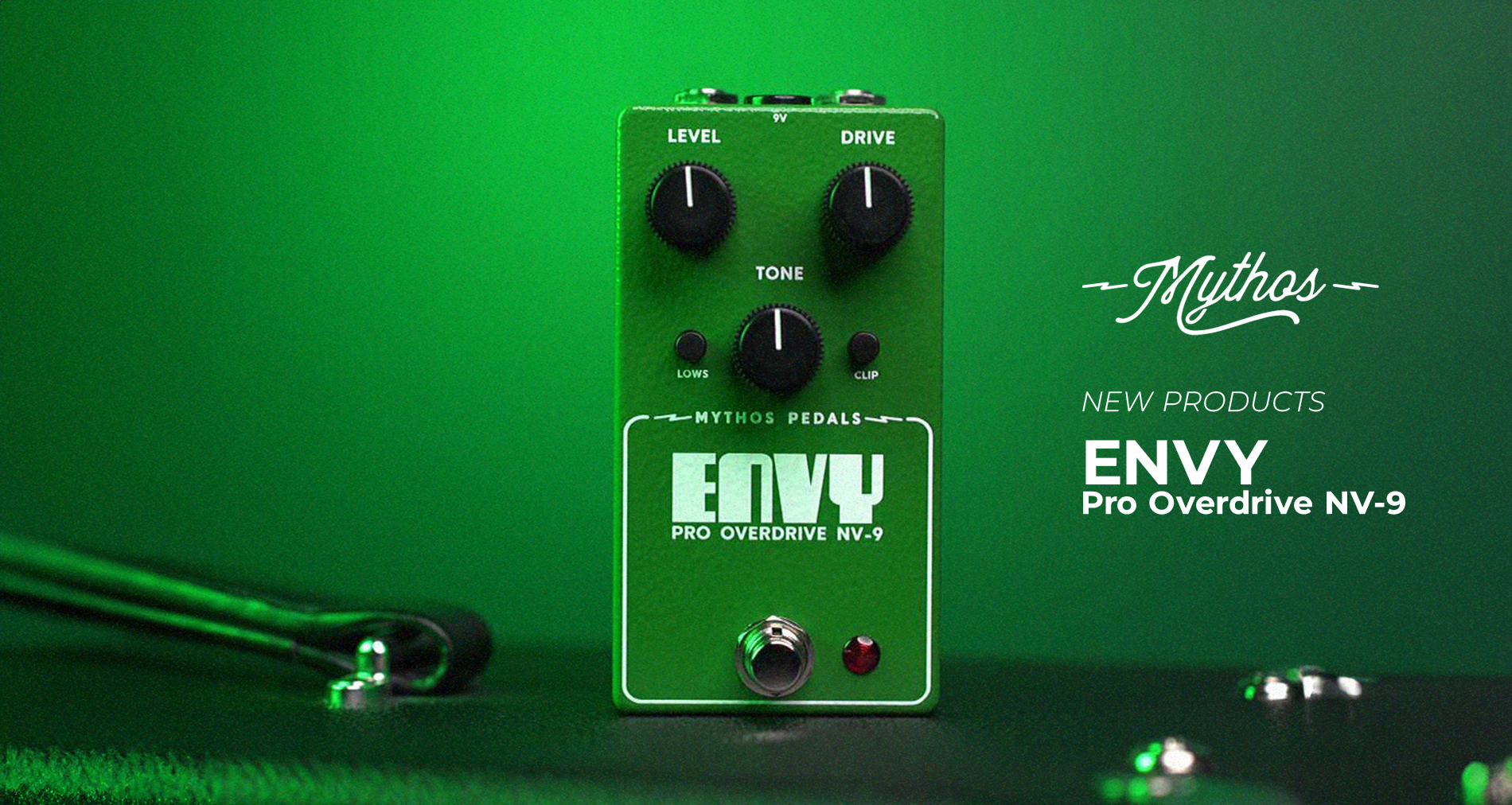 Mythos PedalsよりENVY Pro Overdriveが新登場！