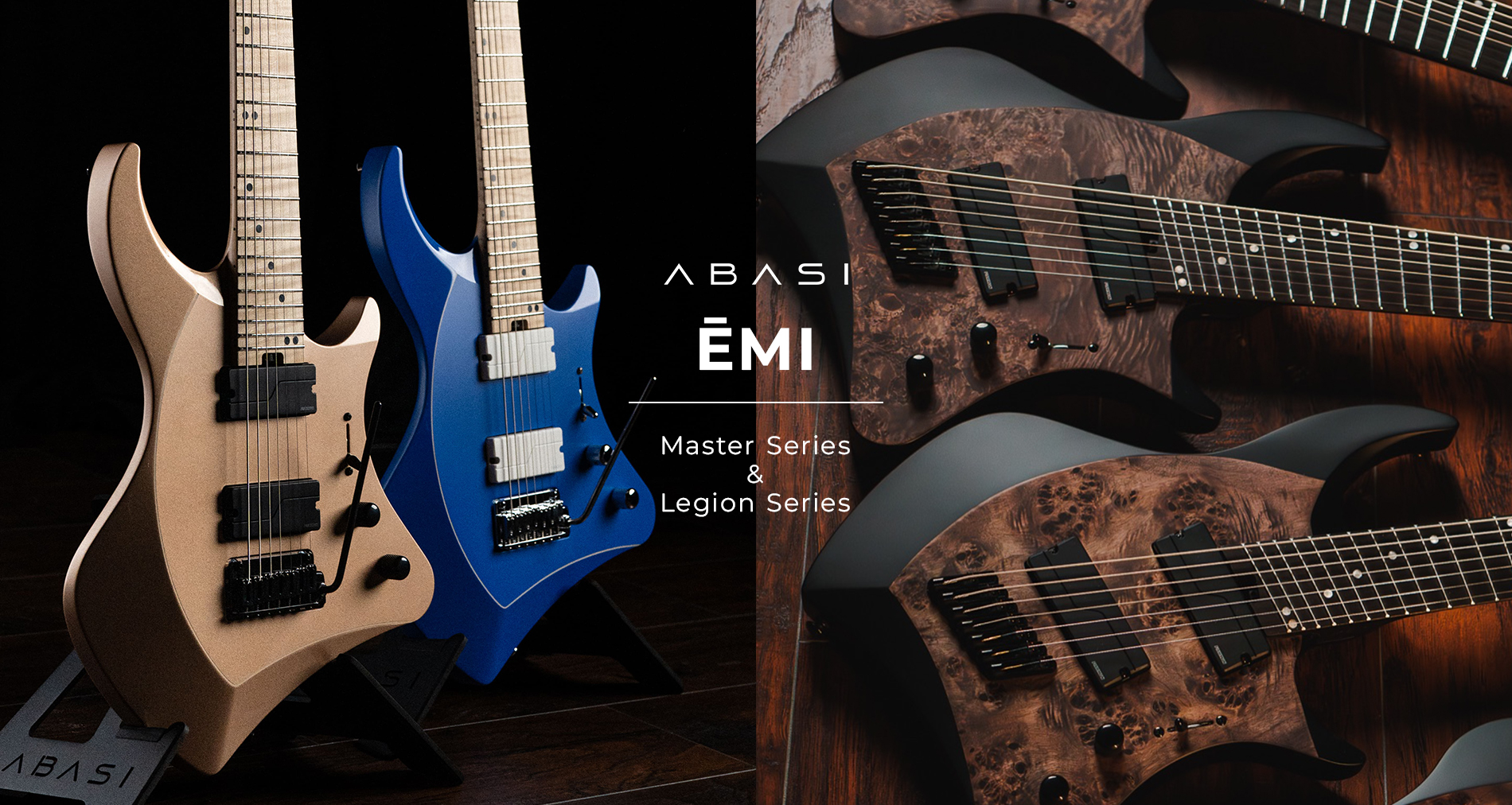 ABASI CONCEPTS 「ĒMI」Master Series&Legion series待望の入荷！