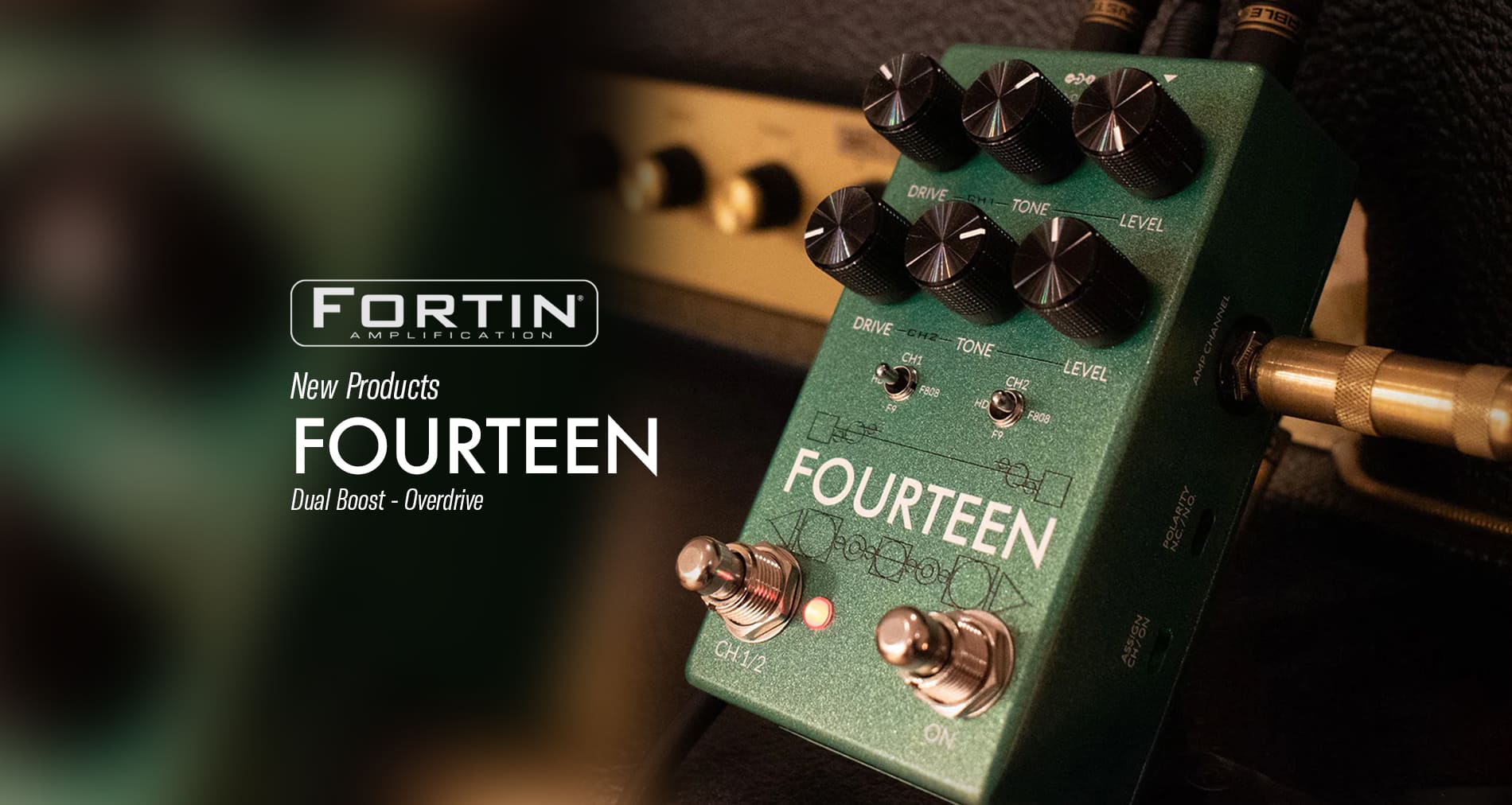 Fortin AmpsよりFourteenペダル新登場!