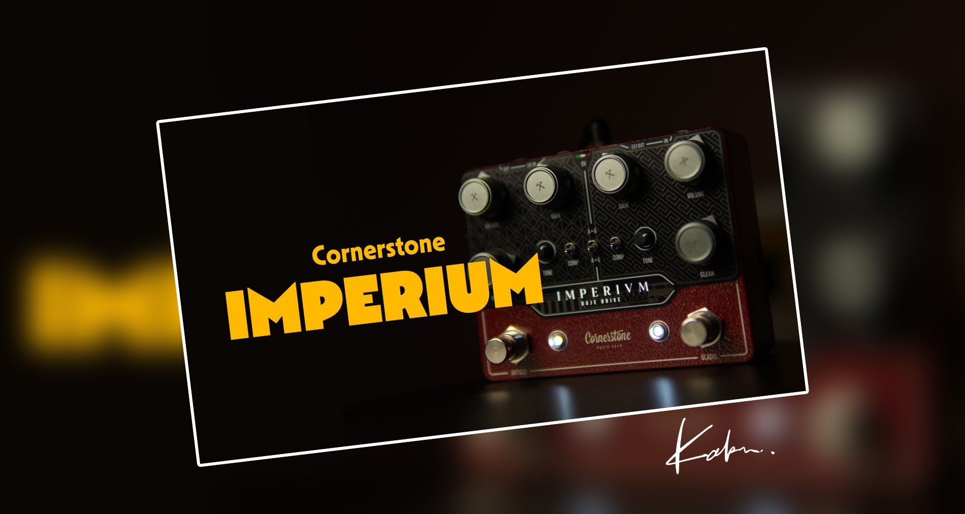 【Cornerstone Music Gear】Imperium V2製品紹介動画【ギタリスト:Kakeru】
