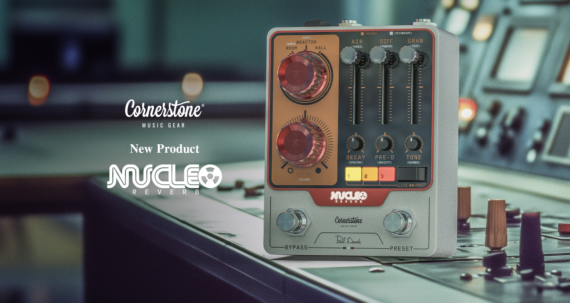 Cornerstone Music Gearより【Nucleo】新登場！