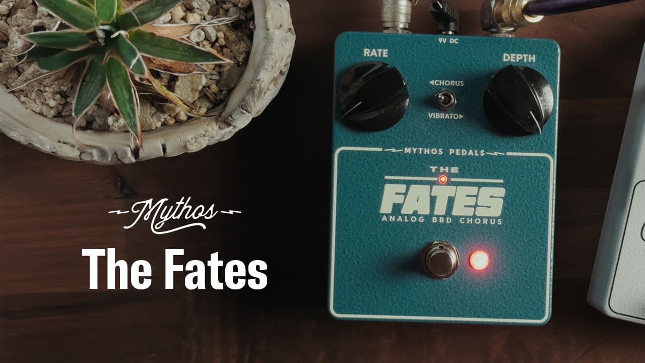 【Quantaエフェクト・ラボ】”Mythos Pedals The Fates”製品紹介動画公開