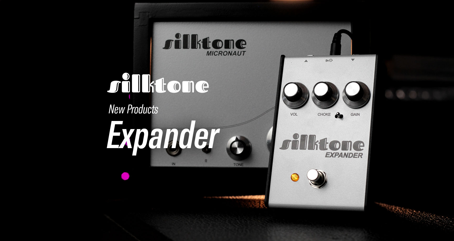Silktoneより新製品ペダル【Expander】登場！