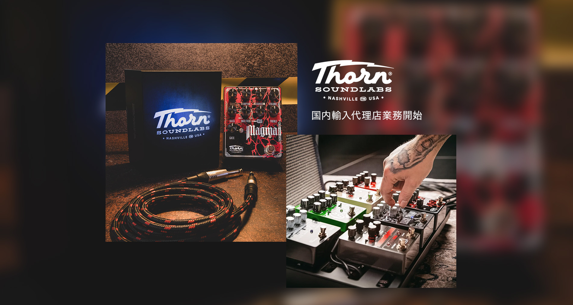 THORN SOUNDLABS 国内輸入代理店業務開始のご案内