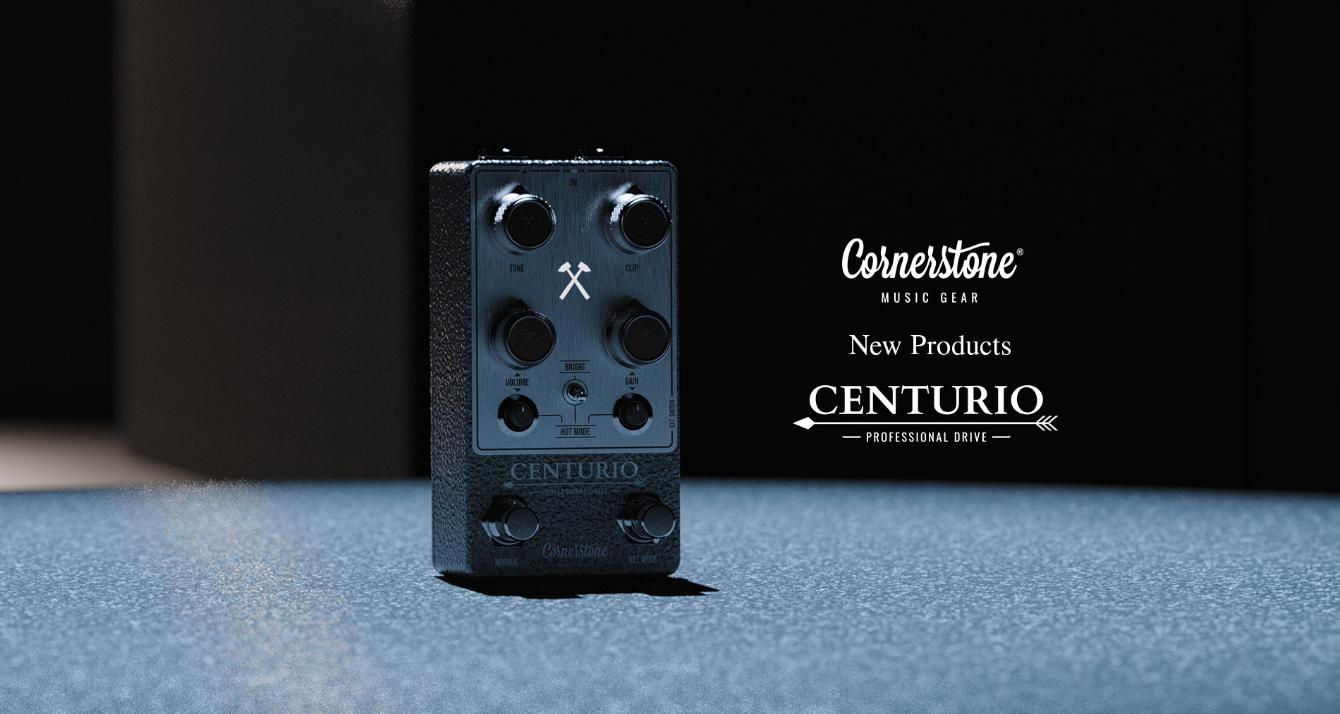 Cornerstone Music Gearより新製品【Centurio（チュントリオ）】登場！