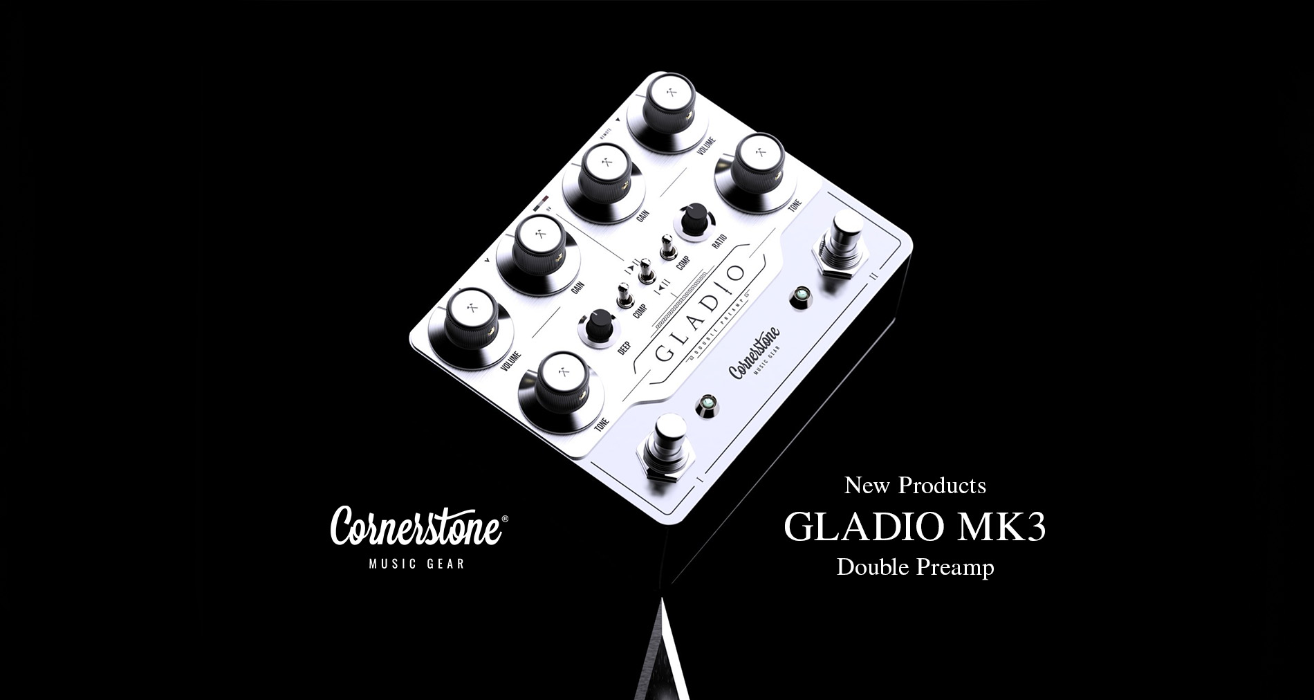 Cornerstone Music Gearより新製品【Gladio MK3】登場！